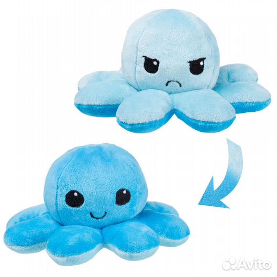 Мягкая игрушка Осьминожка перевёртыш