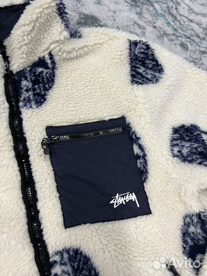 Sherpa Stussy шерпа ветровка куртка