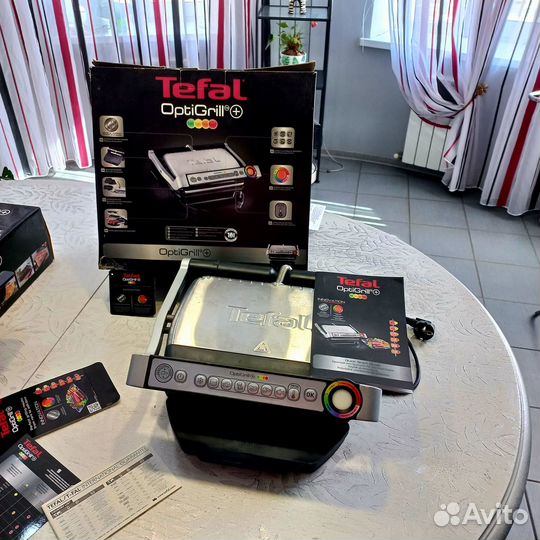 Умный электрогрильTefal Optigrill+ GC712D34