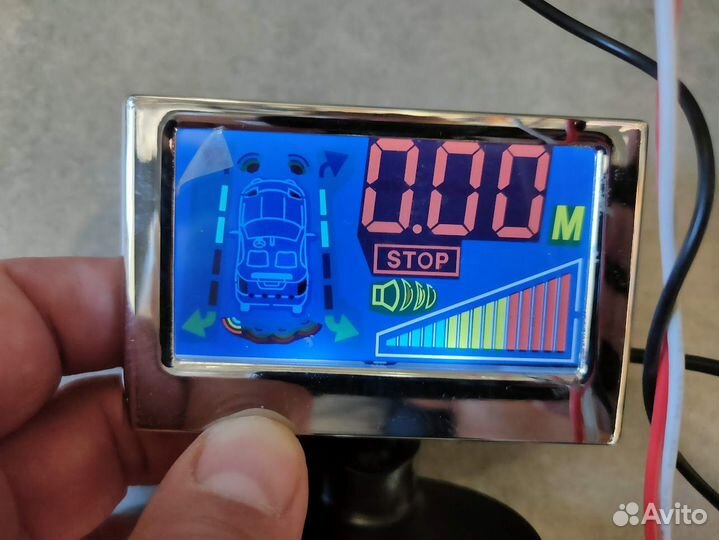 Парктроник на 8 датчиков (передний + задний) белый