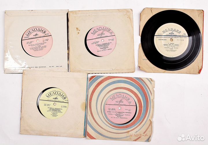 Виниловые пластинки СССР. Миньон