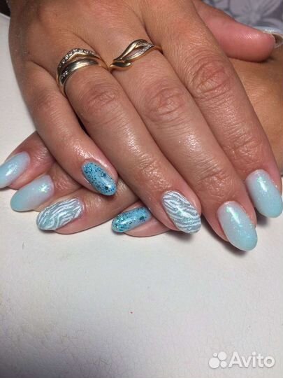 Гель-лак, наращивание, маникюр и педикюр