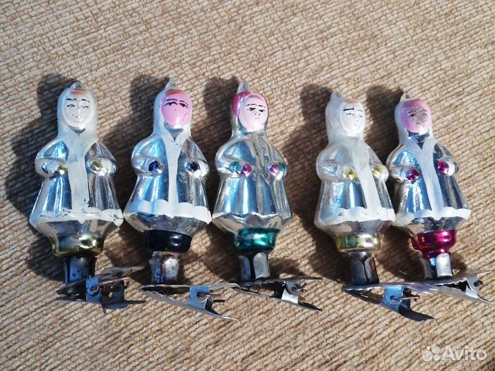 Елочные игрушки СССР