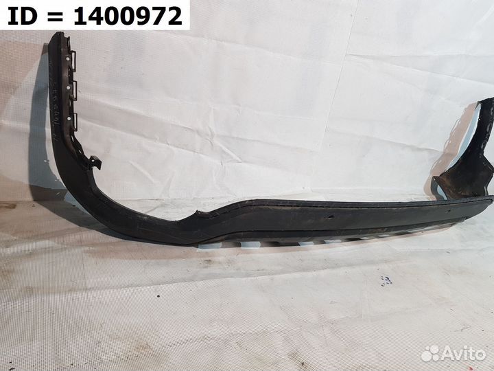 Спойлер заднего бампера Kia Rio