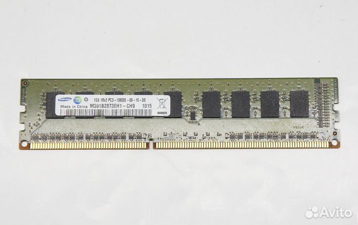 RAM 1GB DDR3 1Rx8 PC3-10600E ECC HP 500208-562