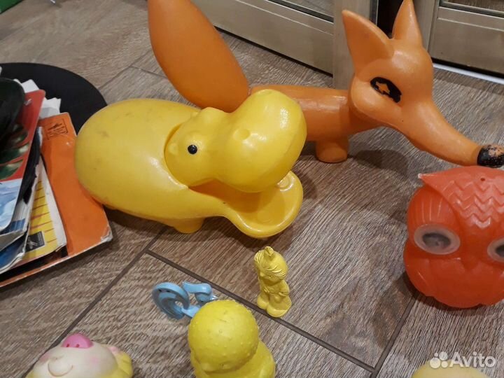 Детские игрушки из СССР