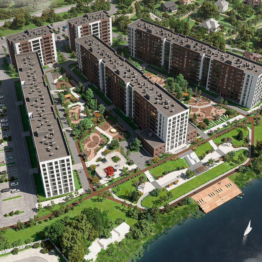 2-к. квартира, 55,3 м², 7/8 эт.