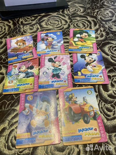 Карточки миккимаус