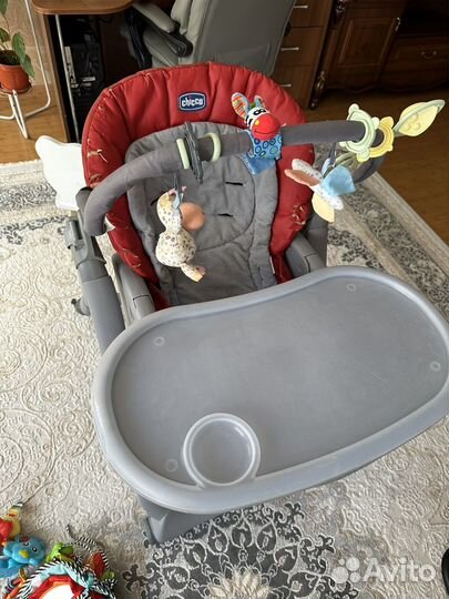 Стульчик для кормления chicco polly magic relax