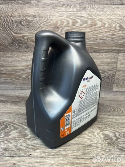 Масло моторное Mobil super 3000 5w40, 4л