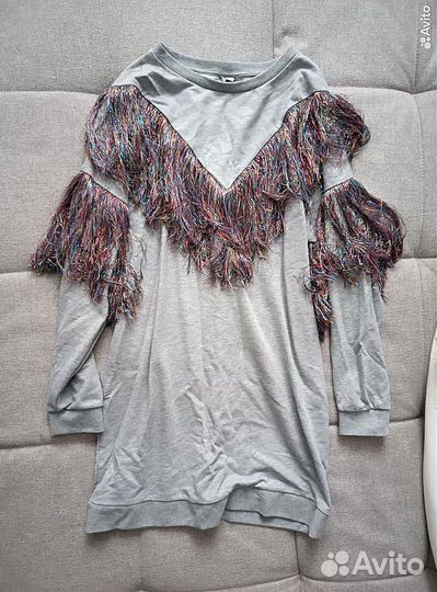 Платье толстовка