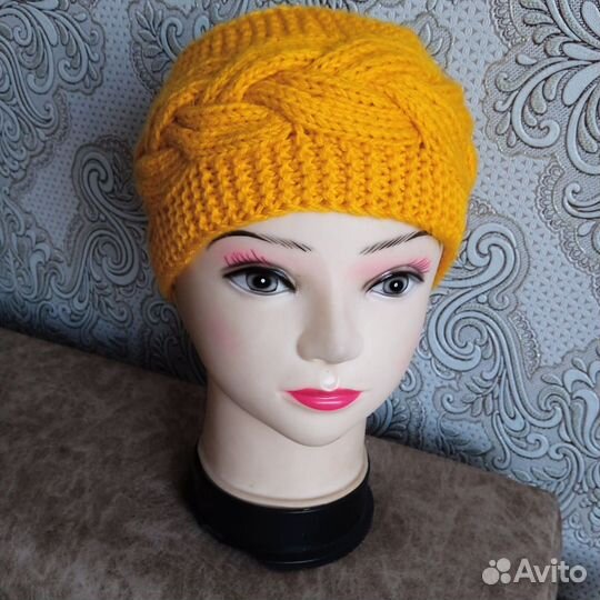 Повязка на голову (вязаная повязка)