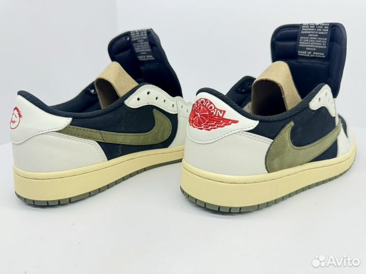 Travis Scott x Air Jordan 1 Low Olive