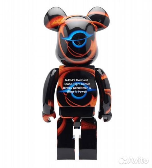 Фигура Bearbrick x nasa Doubly Warped Black Hole