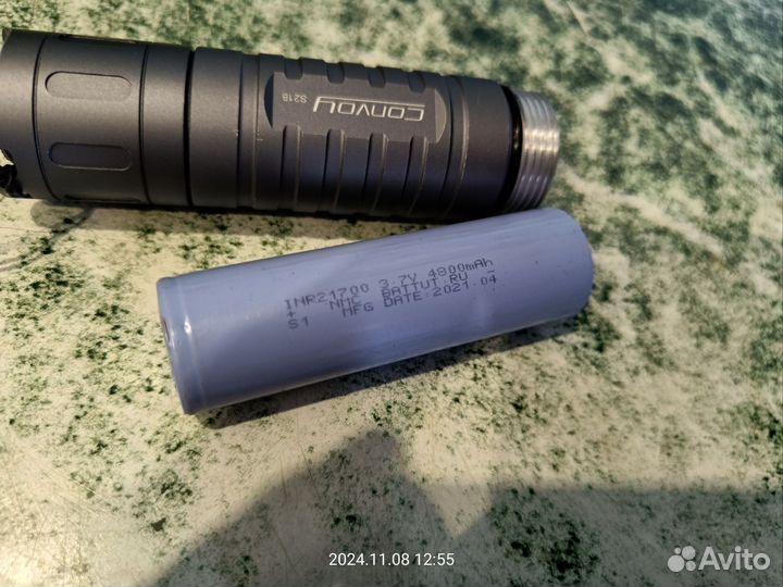 Фонарь Convoy S21B. Светодиод cree XHP50.2. 4000k
