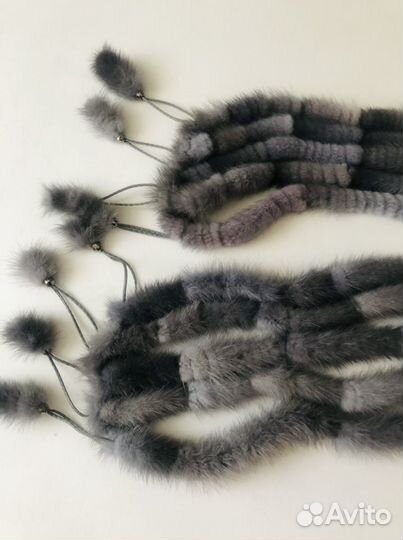 Норковый шарф (новый)