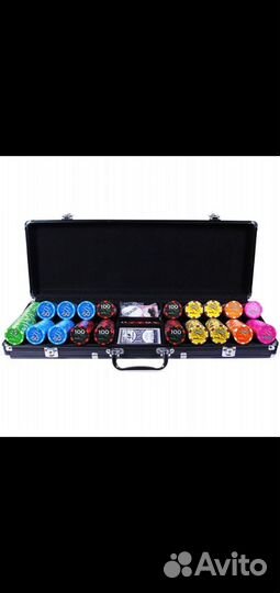 Покерный набор 500 фишек Vip