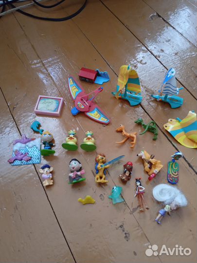 Игрушки из киндер сюрприза 90х и другие