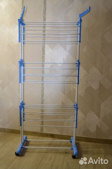 Сушилка стеллаж для белья напольная