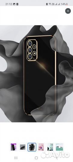 Силиконовый чехол бампер Samsung Galaxy A51