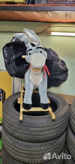 Качалка детская Ослик