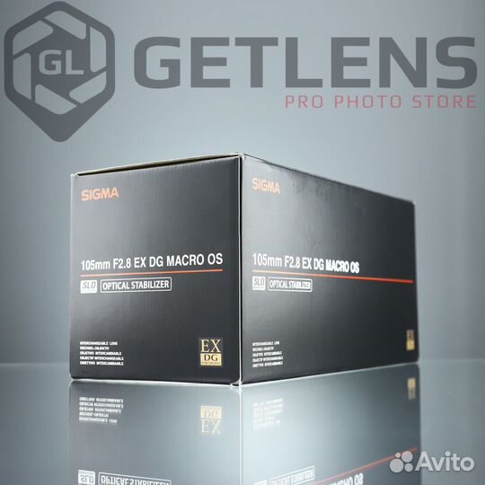 Sigma AF 105mm f/2.8 macro EX DG OS HSM (новый)