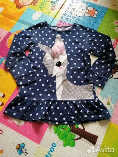 Вещи пакетом для девочки 122 128