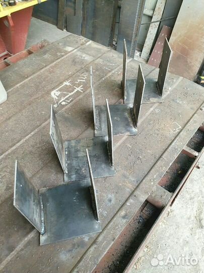 Закладные детали пластины косынки рубка металла