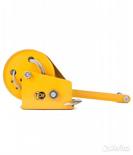Лебедка ручная TOR лб-2600 (BHW) г/п 1,17т длина троса 10м