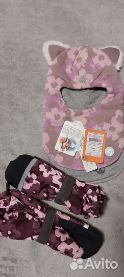 Шапка шлем nels и краги nels