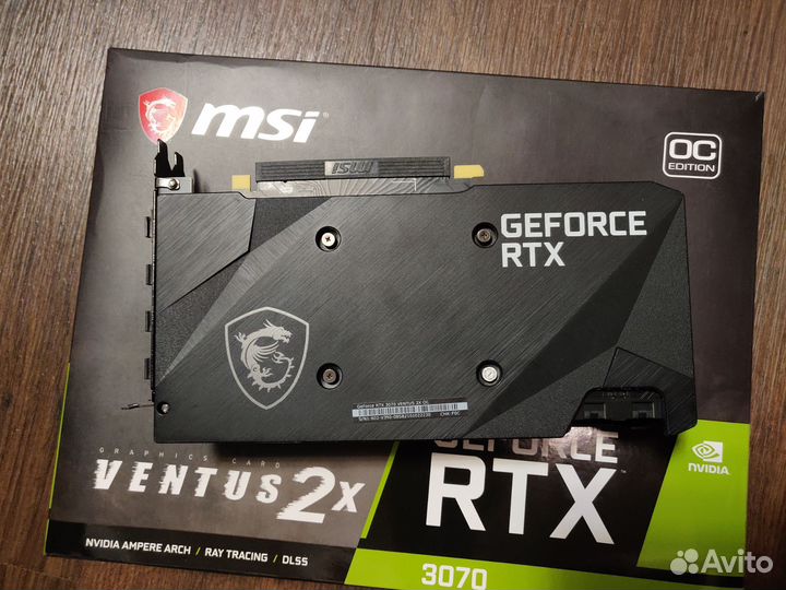 RTX 3070 8 GB MSI Ventus 2x