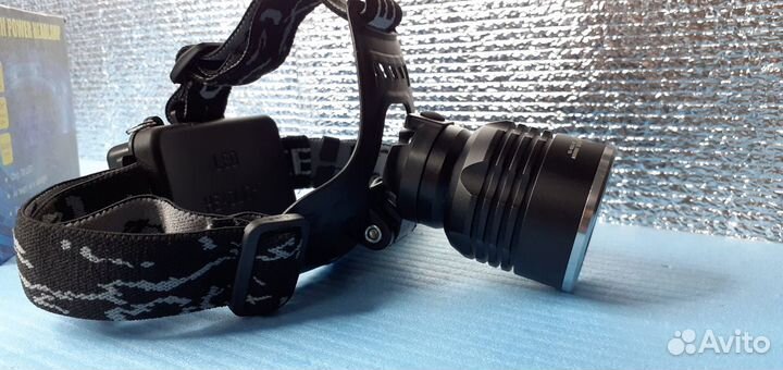 Фонарь налобный Хантер Крупная линза Функция Zoom