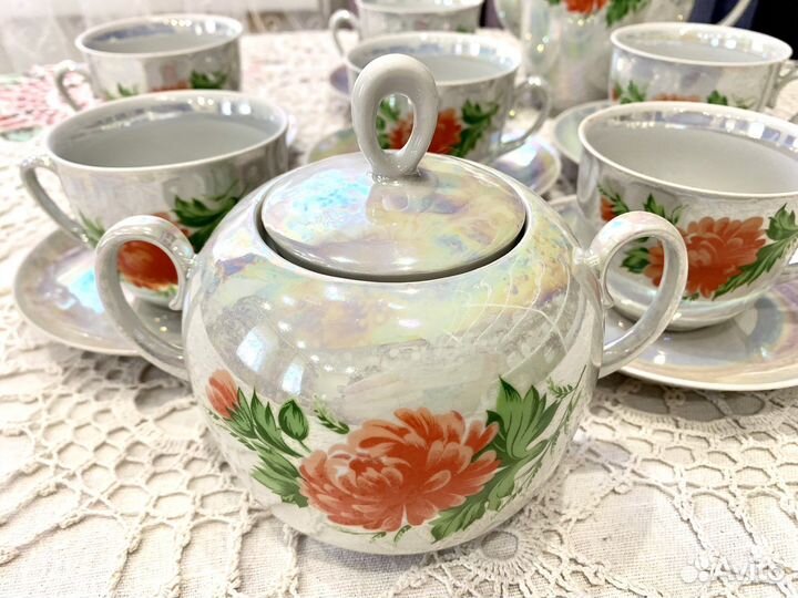 Чайные сервизы Полтавский фз и Хайта