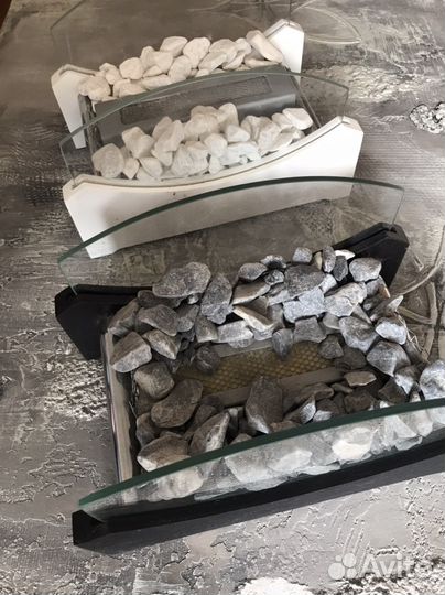 Биокамин настольный белый. Новый (бронь)