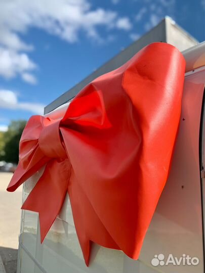 Бант гигант на авто, декорации