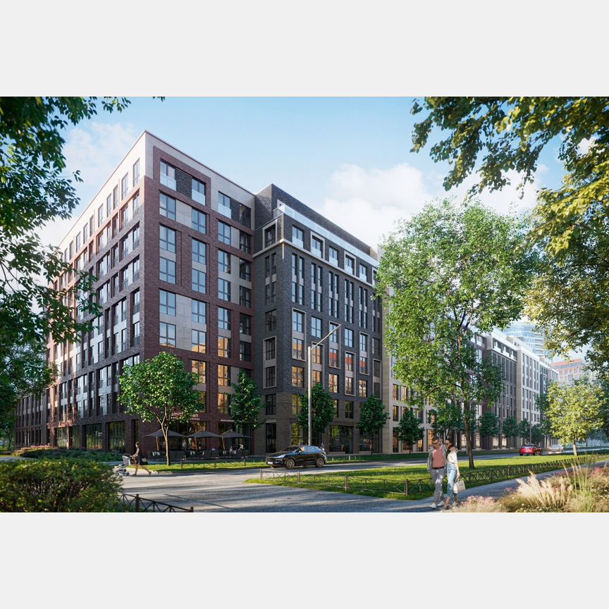 2-к. квартира, 71,7 м², 6/9 эт.