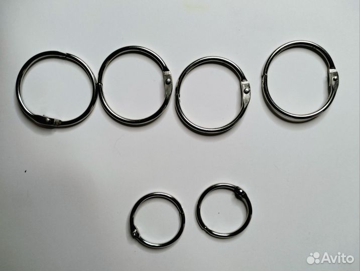 Набор для скрапбукинга люверсы кольца