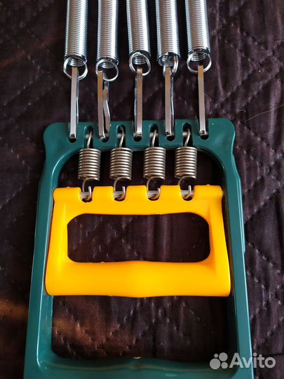 Эспандер пружинный и ролик для пресса. Лот