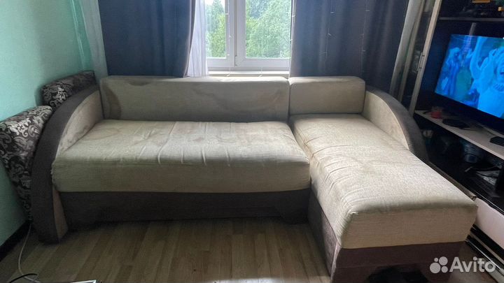 Диван кровать угловой. Бесплатно
