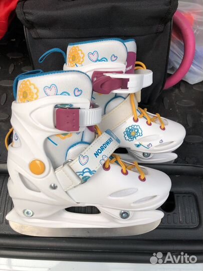 Коньки Nordway детские раздвижные