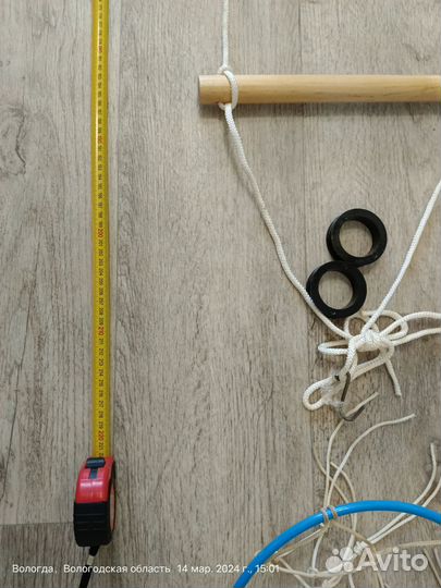 Лестница веревочная детская для дома и улицы