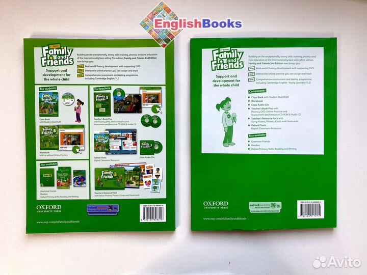 Family and friends 3, 2ed (CB+WB+CD) новые