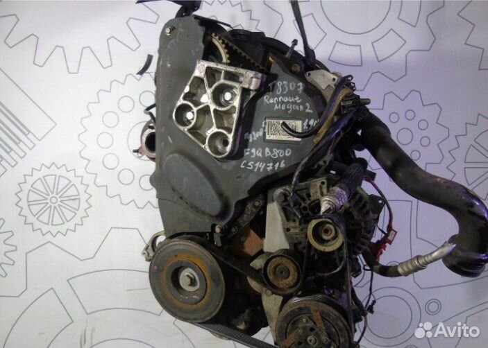 Двигатель Renault Megan 2 1.9 F9Q 800