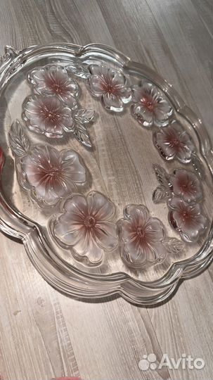 Блюдца walther Glass,германия