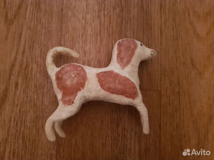 Ватная елочная игрушка СССР