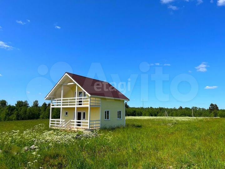 Дом 106,8 м² на участке 7 сот.