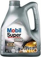 Масло mobil super diesel 3000 5W40 4L