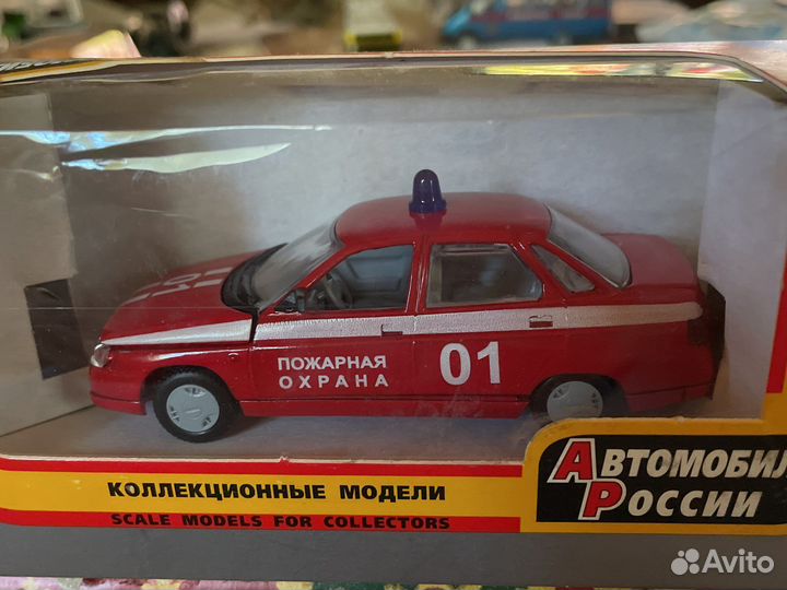 Ваз 2108,2109,2110 Пожарная охрана 1/43