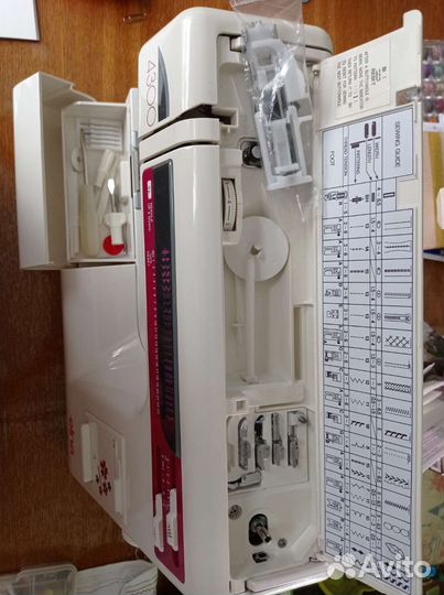 Elna швейная машинка 4300,распошивальная 444