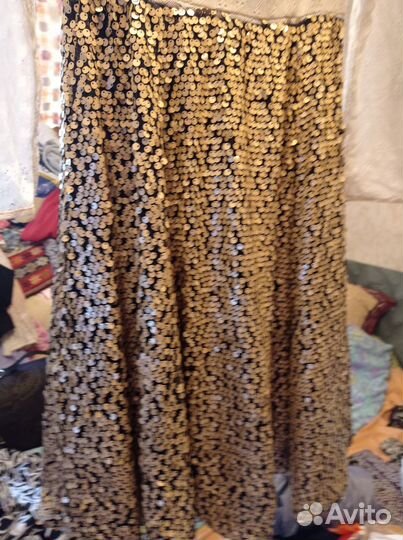 Вечернее платье 42 44 бежевый